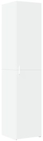 vidaXL Ντουλάπι Λευκό 40x42,5x185 εκ. από Επεξεργασμένο Ξύλο