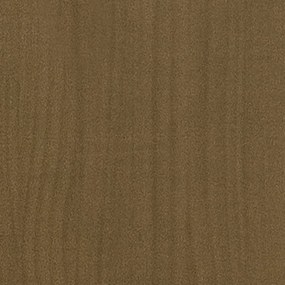 vidaXL Ζαρντινιέρα Κήπου Καφέ Μελί 40x40x70 εκ. από Μασίφ Ξύλο Πεύκου