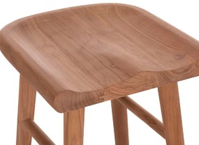 ΣΚΑΜΠΟ ΜΠΑΡ BOLMAR HM18108 ΞΥΛΟ ΤΕΑΚ ΣΕ ΦΥΣΙΚΟ 40.5x44x74Υεκ.