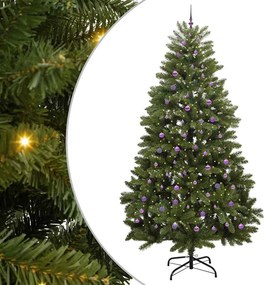 vidaXL Τεχνητό Χριστουγεννιάτικο Δέντρο 300 cm 300 LED Θερμό λευκό