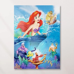 Παιδικός πίνακας σε καμβά Ariel KNV0569 80cm x 120cm