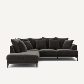 Γωνιακός καναπές από βελούδινο chenille, ARMENTO