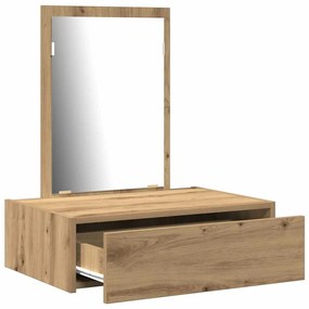 vidaXL Τραπέζι περιποίησης Καφέ 60 x 40 x 70 εκ. Επεξεργασμένο ξύλο