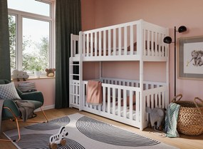 KONRAD 80x200 white bunk bed Lano Furniture