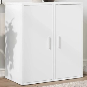vidaXL Παπουτσοθήκες 2 τεμ. Λευκές 32 x 35 x 70 εκ. από Μοριοσανίδα