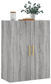 vidaXL Ντουλάπι Τοίχου Γκρι Sonoma 69,5 x 34 x 90 εκ.