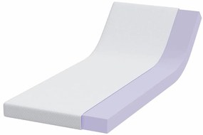 vidaXL Στρώματα Λευκό 70 x 200 cm 100% ύφασμα πολυεστέρα με τζακάρ