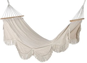 Κρεμαστή Αιώρα Home ESPRIT Λευκό Κρόσσια 200 x 100 x 5 cm