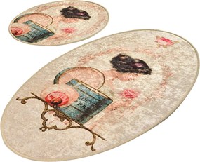 Bathmat Set (2 Pieces) Glare Multicolor