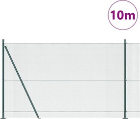 vidaXL Στύλος Περιφράξεων Πράσινο