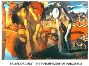 Εκτύπωση έργου τέχνης Metamorphosis of Narcissus, 1937, Salvador Dalí, (80 x 60 cm)