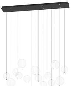 Φωτιστικό Κρεμαστό Eglo 390334 ESPARDELLO Μαύρο Ματ (Black Mat) 3000K