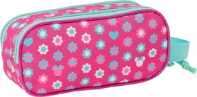 Διπλή Κασετίνα Minnie Mouse Ροζ 21 x 8 x 6 cm 3D