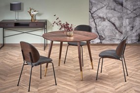 DOMENICO table walnut/gold DIOMMI V-CH-DOMENICO-ST