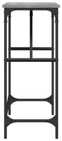 vidaXL Τραπέζι Κονσόλα Γκρι Sonoma 100x32x75 εκ. Επεξεργασμένο Ξύλο