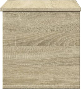 vidaXL Κουτί Αποθήκευσης Sonoma Δρυς 60x35x35 εκ. Επεξεργασμένο Ξύλο
