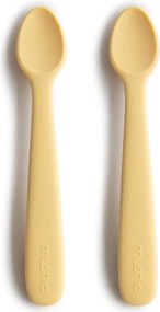 Κουτάλια Φαγητού (Σετ 2τμχ) Mushie Pale Daffodil 66-2360466