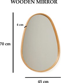Mirror Pear - Oak Oak