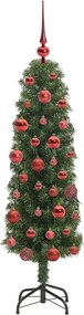 vidaXL Τεχνητό Χριστουγεννιάτικο Δέντρο με 150 LED Πράσινο 150 cm