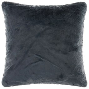 Γούνινη Διακοσμητική Μαξιλαροθήκη (65x65) Silk Fashion NX202 Anthracite