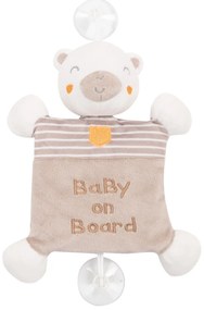 KIKKA BOO ΣΗΜΑ BABY ON BOARD ΚΟΥΚΛΑΚΙ ΜΕ ΒΕΝΤΟΥΖΑ MY TEDDY ΜΠΕΖ 31201010365
