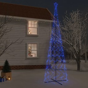 vidaXL Χριστουγεννιάτικο Δέντρο Κώνος 3000 LED Μπλε 230 x 800 εκ.