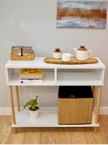 Μπουφές Λευκό LIVADER 90x30x75