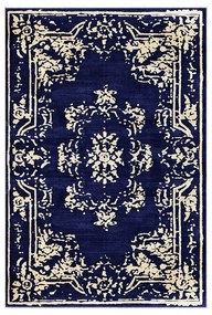 Πατάκια Μπάνιου Kt481 299ANR1636 (Σετ 2τμχ) Blue-Ecru L'essentiel Maison 60x100cm Πολυέστερ