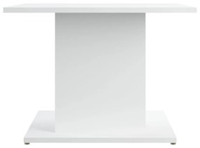 Τραπεζάκι Σαλονιού Λευκό 55,5 x 55,5 x 40 εκ. από Μοριοσανίδα - Λευκό
