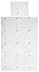 Σετ Προίκας Μωρού κούνιας 5τεμ. 70x140cm Bear Blue Stars 10420066901 Lorelli