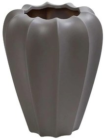 Βάζο Κεραμικό Λωτός MIG118 18x18x22,5cm Dark Grey Espiel Ceramic