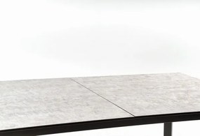 TIZIANO extension table, color: top - light grey / dark grey, legs - dark grey DIOMMI V-CH-TIZIANO-ST