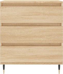 vidaXL Συρταριέρα Sonoma Δρυς 60x35x70 εκ. Επεξεργασμένο Ξύλο
