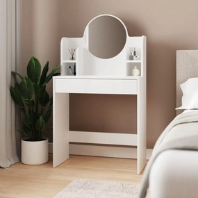 Τουαλέτα Μακιγιάζ Λευκό ENIDOR 74.8x34.8x135