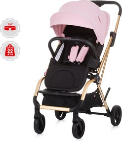Καρότσι έως 22 kg και Περιστροφή 360 "Twister" rose water