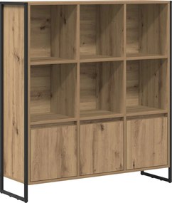 vidaXL Βιβλιοθήκη 2 pcs Καρυδιά Χειροποίητης Εργασίας