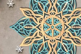 Intra απο ξύλο plywood 3mm-4mm πάχος 3D LAYER Mandala Δίασταση 30x30 cm INTRAFABR-45576262