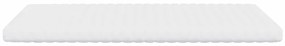 vidaXL Στρώμα Αφρού 7 Ζωνών Σκληρότητα 20 ILD Λευκό 140x210 εκ.