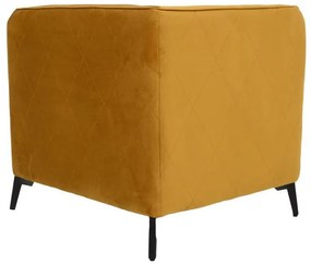 Πολυθρόνα Cube Fylliana Κίτρινο 80x72x70 εκ. 80x72x70 εκ.
