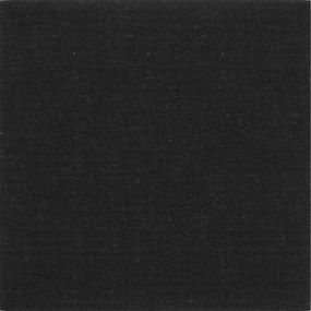 VidaXL Κεφαλάρι Τοίχου 12 τμχ. 30 x 30 cm Μαύρο ύφασμα