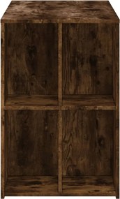 vidaXL Γραφείο Καπνιστή Δρυς 102x50x75 εκ. από Επεξεργασμένο Ξύλο