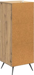 vidaXL Ντουλάπι με Συρτάρια 33 x 34,5 x 90 εκ Επεξεργασμένο Ξύλο