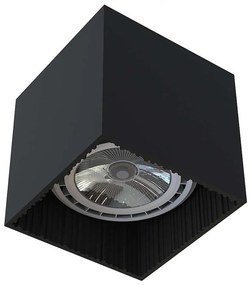 Φωτιστικό Οροφής - Σποτ Groove 7792 1xGU10 75W Black Nowodvorski Aluminium