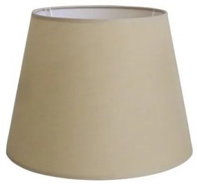 Αμπαζούρ Καπέλο Υφασμάτινο Φ33ΧH25Χ23cm Ε27 Heronia-14-0099-Μπεζ 14-0099