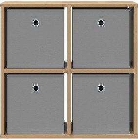 vidaXL Πλαϊνό γραφείο Artisan Oak 59,5 x 27 x 57 εκ