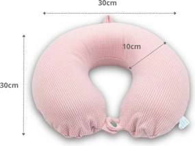 Μαξιλαράκι Ταξιδίου Memory Foam Σχήμα Πέταλο - Lilac