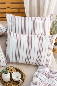Stewehome Σετ 2 τεμαχίων βαμβακερών μαξιλαροθήκων 50x70 με σχέδιο 50x70 cm