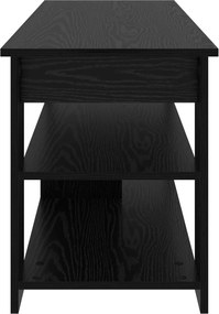 vidaXL Βάση τηλεόρασης Μαύρη Οξυά 100 x 40 x 50 cm