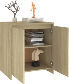 vidaXL Μπουφές Sonoma Δρυς 70x41x75 εκ. από Επεξεργασμένο Ξύλο