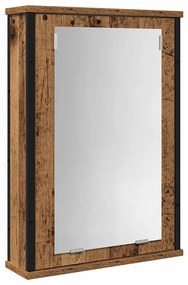 vidaXL Σετ Επίπλων Μπάνιου με αποθήκευση 2 pcs Καφέ 60 x 30 x 60 cm